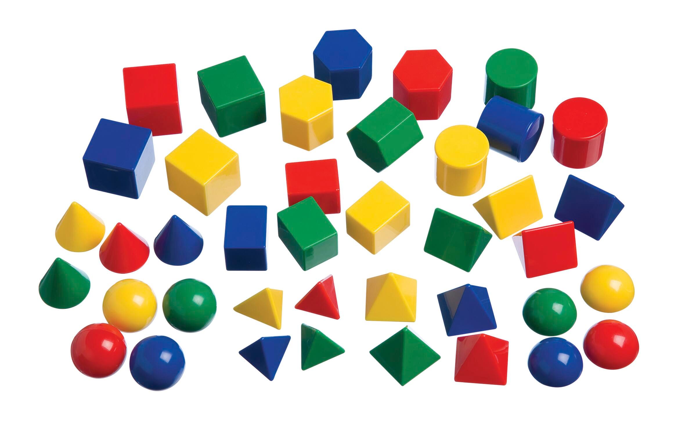 Learning Advantage Solids Activity, Preschool-Early Childhood, Set Of 40, Item Number 2096700